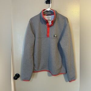 L.L Bean air light pullover size large